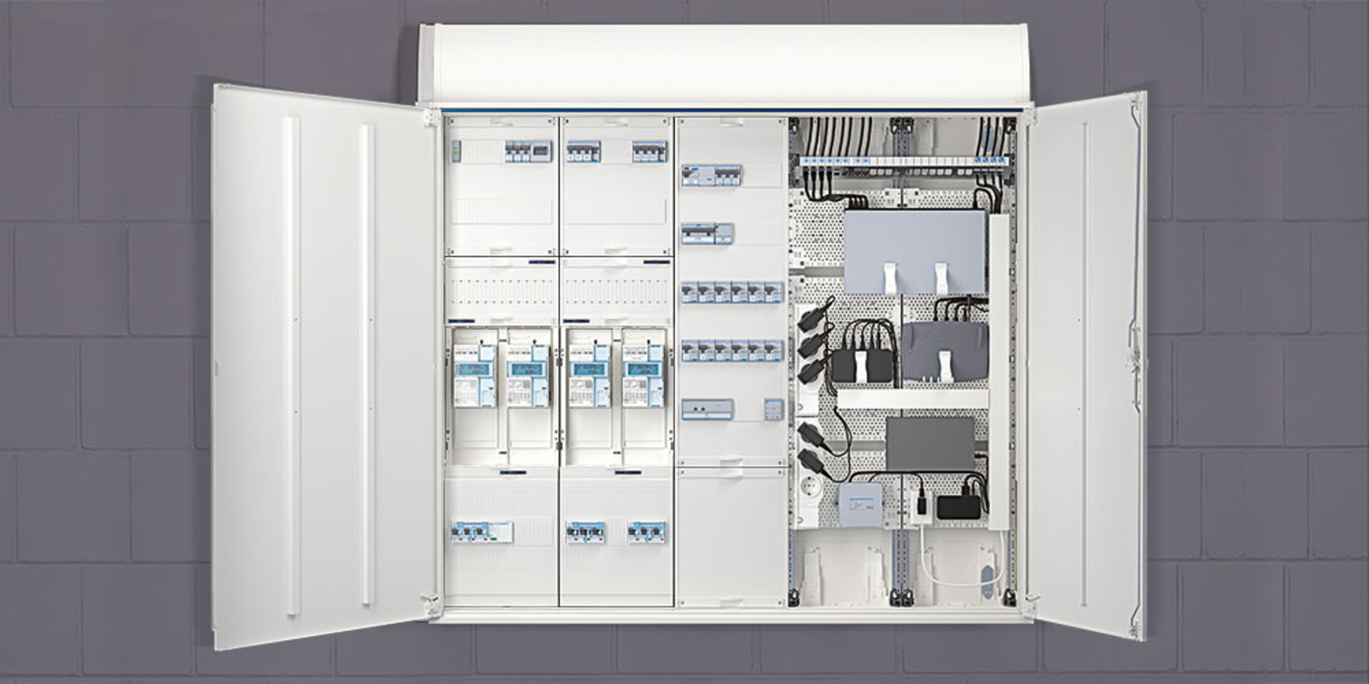 Technikzentrale bei Elektro Steib GmbH in Pfaffenofen